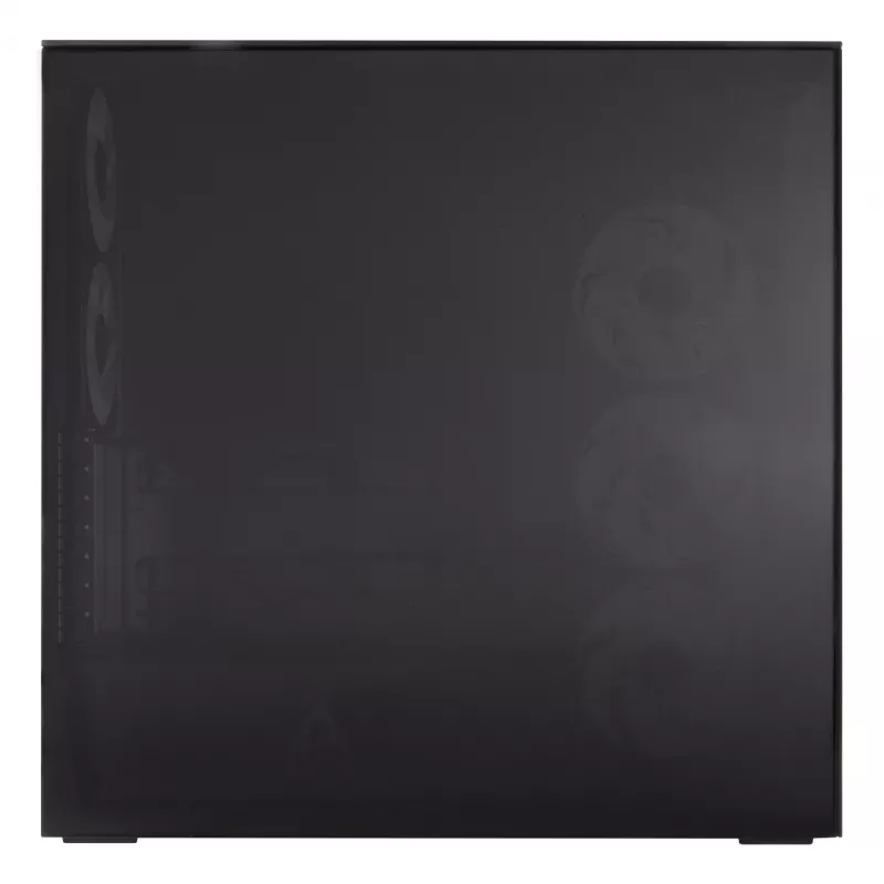 ARCTIC Xtender (Negro) Caja de PC E-ATX Premium, torre Midi, PC, Negro, EATX, Metal, Cristal templado, Gaming