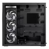 ARCTIC Xtender (Negro) Caja de PC E-ATX Premium, torre Midi, PC, Negro, EATX, Metal, Cristal templado, Gaming