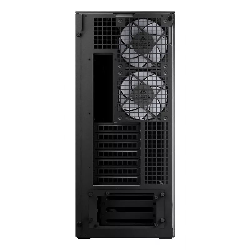 ARCTIC Xtender (Negro) Caja de PC E-ATX Premium, torre Midi, PC, Negro, EATX, Metal, Cristal templado, Gaming
