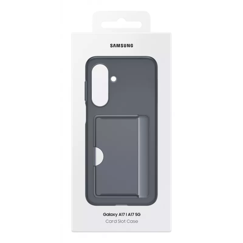 Samsung Card Slot Case para Galaxy A17 4G | A17 5G, soporte para tarjetas, Transparente, Samsung, Galaxy A17 4G | A17 5G, 81,4 mm, 10,8 mm