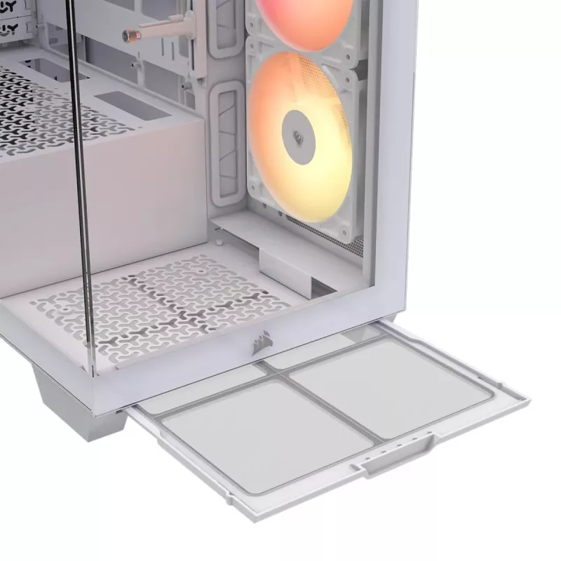 CORSAIR Torre Midi 3500X RS-R ARGB Blanco