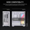 CORSAIR Torre Midi 3500X RS-R ARGB Blanco