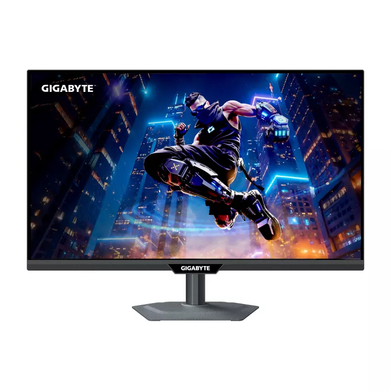 GIGABYTE M27UP 27” Monitor Gaming 4K UHD - Modo dual (4K 160Hz o FHD 320Hz), 3840 x 2160, 1ms, 350 cd/m², FreeSync Premium, DisplayHDR400, HDMI 2.1, Displayport 1.4