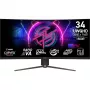 MSI MPG 346CQRF X24 Monitor de ordenador 86,4 cm (34 inch) 3440 x 1440 píxeles UltraWide Quad HD Negro