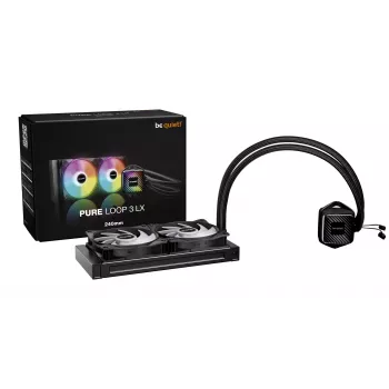 be quiet! PURE LOOP 3 LX Refrigeración líquida todo en uno para procesador 12 cm Negro 1 unidad