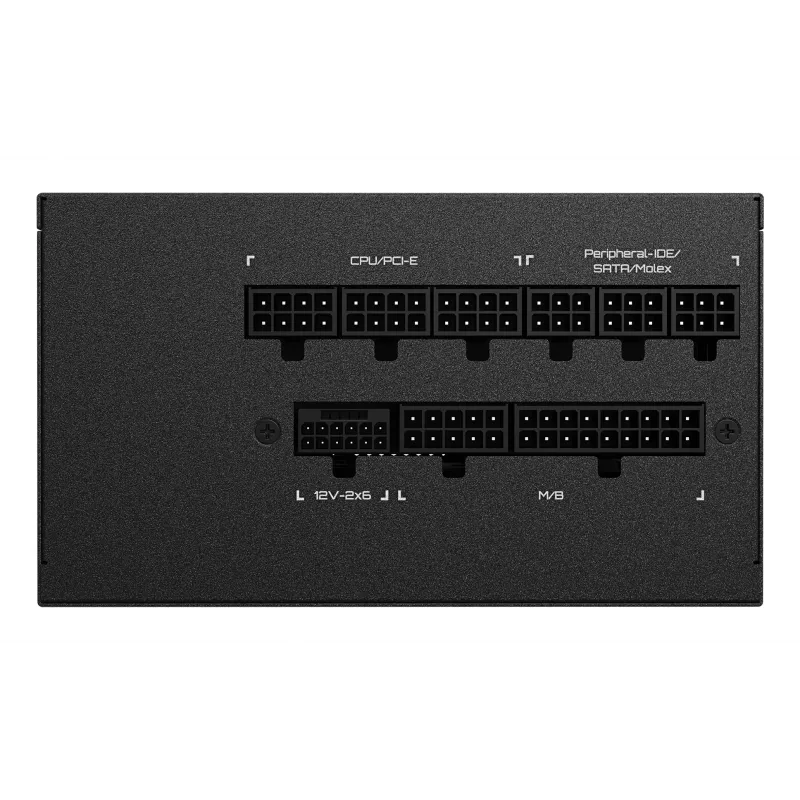 GIGABYTE UD750GM PG5 V2 Fuente de alimentación – PCIe Gen 5.1, 80 PLUS Gold, diseño totalmente modular, ventilador de 120 mm, compatible con ATX 3.1, enchufe EU