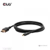CLUB3D CAC-1563 Cable adaptador de vídeo 2 m USB Type-C DisplayPort Negro