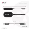 CLUB3D Wireless USB-C® a HDMI™, 1920 x 1080 píxeles, emisor y receptor AV, con cable e inalámbrico, negro, HDCP
