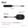 CLUB3D Wireless USB-C® a HDMI™, 1920 x 1080 píxeles, emisor y receptor AV, con cable e inalámbrico, negro, HDCP