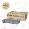 CLUB3D CSV-2563 Hub Thunderbolt™ 5 5 en 1 Triple vídeo 5K60Hz Thunderbolt™ Share Certificado 180 W
