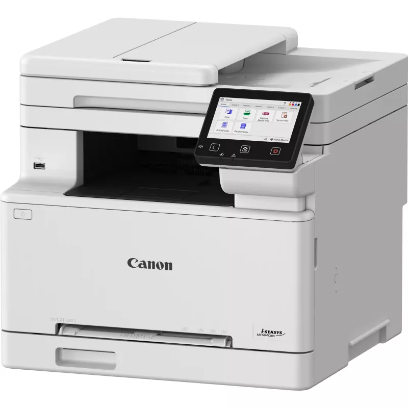 Impresora láser multifunción Canon i-SENSYS MF664Cdw — Color, 1200x1200 DPI, 25 ppm, A4, Wi‑Fi, Dúplex