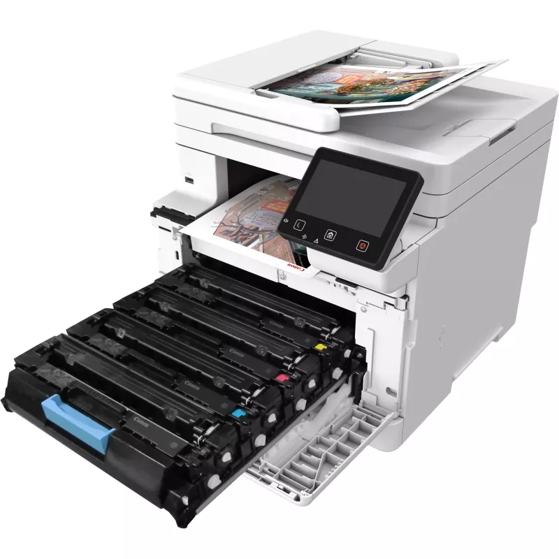 Impresora láser multifunción Canon i-SENSYS MF664Cdw — Color, 1200x1200 DPI, 25 ppm, A4, Wi‑Fi, Dúplex