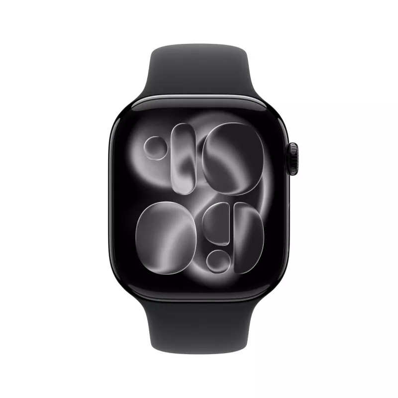 APPLE Watch Series 11 GPS 46mm carcasa de aluminio Jet Black con correa deportiva negra S/M