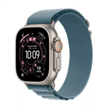 APPLE Watch Ultra 3 (2025) LTE 49mm Caja de titanio con Alpine Loop Medium - Azul