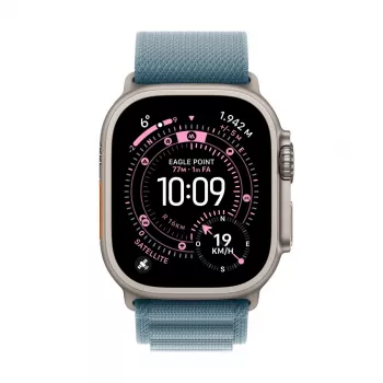 APPLE Watch Ultra 3 (2025) LTE 49mm Caja de titanio con Alpine Loop Medium - Azul