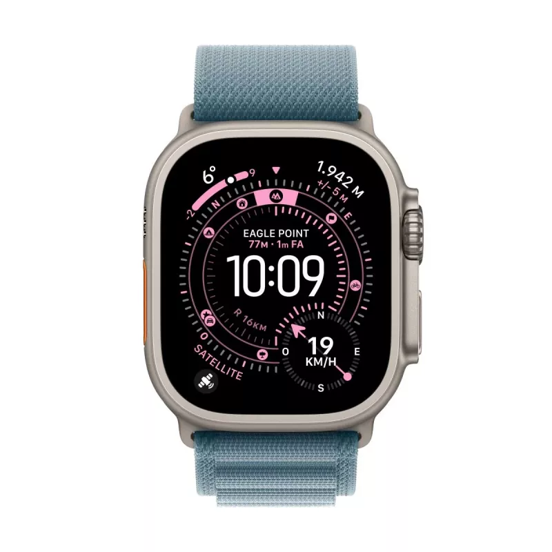 APPLE Watch Ultra 3 (2025) LTE 49mm Caja de titanio con Alpine Loop Medium - Azul