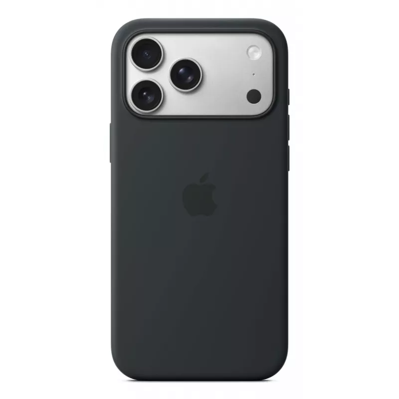 Apple Silicone Case con MagSafe iPhone 17 Pro Max Negro