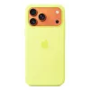APPLE iPhone 17 Pro Max – Funda de silicona con MagSafe – Amarillo neón