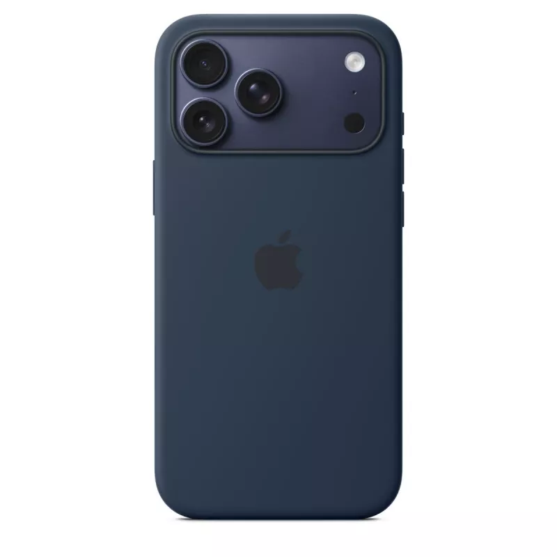 APPLE iPhone 17 Pro Max – Funda de silicona con MagSafe – Midnight
