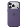 APPLE iPhone 17 Pro – Funda de silicona con MagSafe – Lila Fog