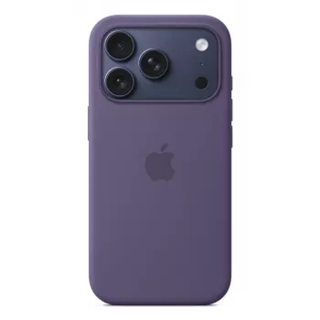 APPLE iPhone 17 Pro – Funda de silicona con MagSafe – Lila Fog