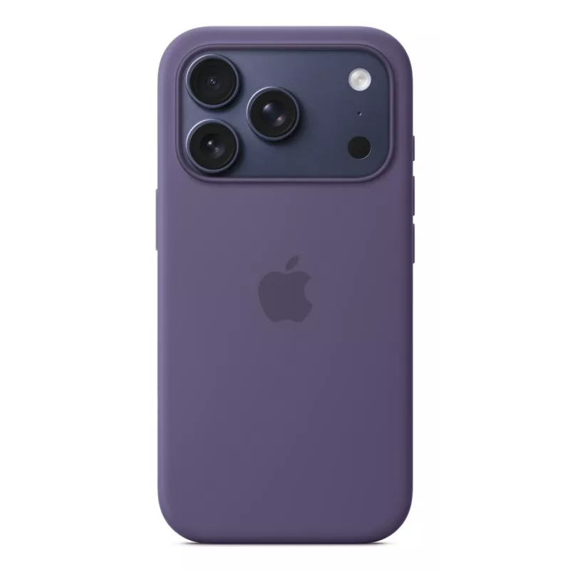 APPLE iPhone 17 Pro – Funda de silicona con MagSafe – Lila Fog