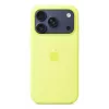 APPLE iPhone 17 Pro – Funda de silicona con MagSafe – Amarillo neón
