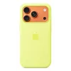 APPLE iPhone 17 Pro – Funda de silicona con MagSafe – Amarillo neón