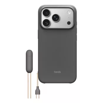 APPLE Beats iPhone 17 Pro – Funda con soporte con MagSafe y control de cámara – Gris granito