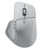 Ratón Logitech MX Master 4 — para diestros, láser 8000 DPI, RF inalámbrico + Bluetooth, 8 botones, gris