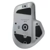 Ratón Logitech MX Master 4 — para diestros, láser 8000 DPI, RF inalámbrico + Bluetooth, 8 botones, gris