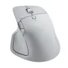 Ratón Logitech MX Master 4 — para diestros, láser 8000 DPI, RF inalámbrico + Bluetooth, 8 botones, gris