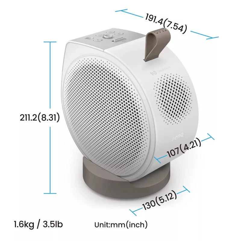 BenQ GV32 500 lúmenes ANSI DLP 1080p (1920x1080) Blanco