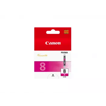 Cartucho de tinta Canon CLI-8M Magenta, Magenta, tinta pigmentada, 1 unidad, 565 páginas