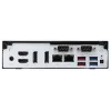 PC Slim Shuttle DH770, S1700, 2x HDMI, 2x DP, 2x 2.5G LAN, 2x COM, 8x USB, 1x 2,5
