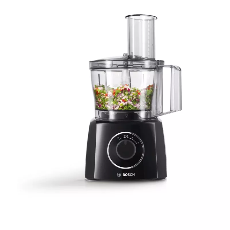 Robot de cocina Bosch MCM3201B 800 W 2,3 L Negro, Transparente