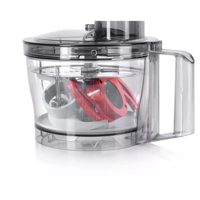 Robot de cocina Bosch MCM3201B 800 W 2,3 L Negro, Transparente