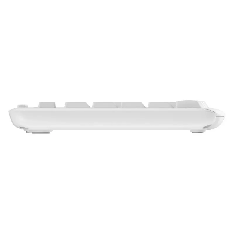 LOGITECH Mk295 Silent Wireless Combo, Blanco crema, QWERTY, Danés/Noruego/Sueco/Finés