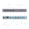 Estación de acoplamiento i-tec USB 3.0 / USB-C / Thunderbolt 3 doble pantalla