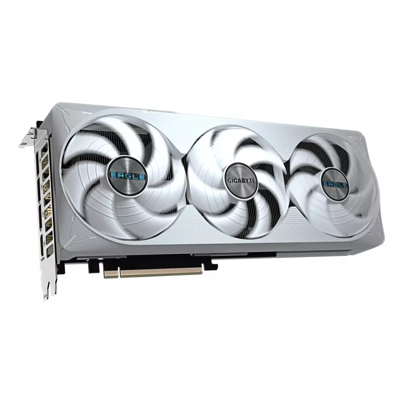 GIGABYTE GeForce RTX 5070 Ti EAGLE OC ICE SFF 16G Tarjeta gráfica - 16 GB GDDR7, 256 Bit, PCI-E 5.0, 2542 MHz de frecuencia del núcleo, 3 x DP 2.1a, 1 x HDMI 2.1b, NVIDIA DLSS 4, GV-N507TEAGLEOC ICE-16GD
