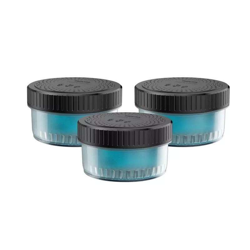 Philips Quick Clean Pod Cartucho CC13/50 pack de 3 cartuchos de limpieza para cabezales de afeitado eléctricos