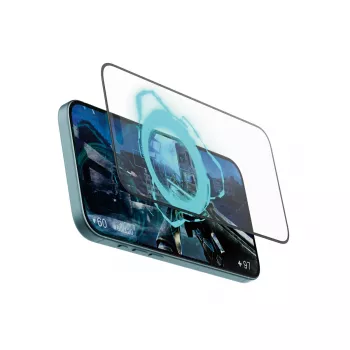PanzerGlass® protector de pantalla Gaming iPhone 16 Plus | 15 Plus | Ultra-Wide Fit
