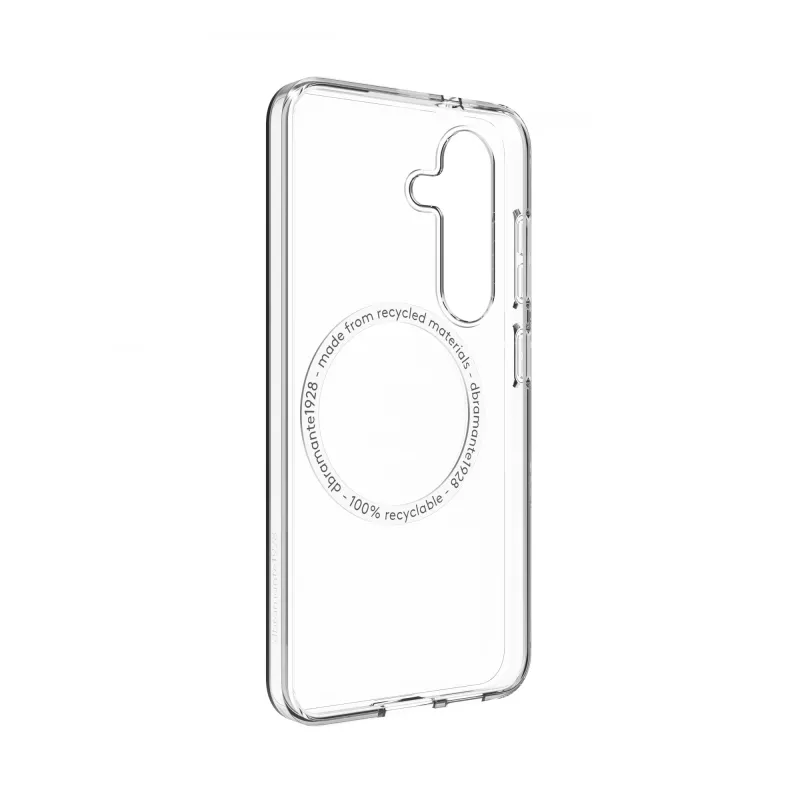 dbramante1928 Greenland Pro Qi2 funda para Samsung Galaxy S25, compatible con MagSafe, transparente