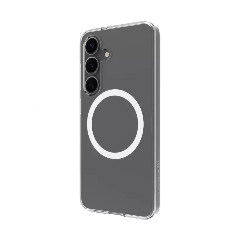 dbramante1928 Greenland Pro Qi2 funda para Samsung Galaxy S25, compatible con MagSafe, transparente