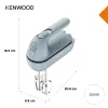 Kenwood HMP40.000GY batidora de mano 350 W azul
