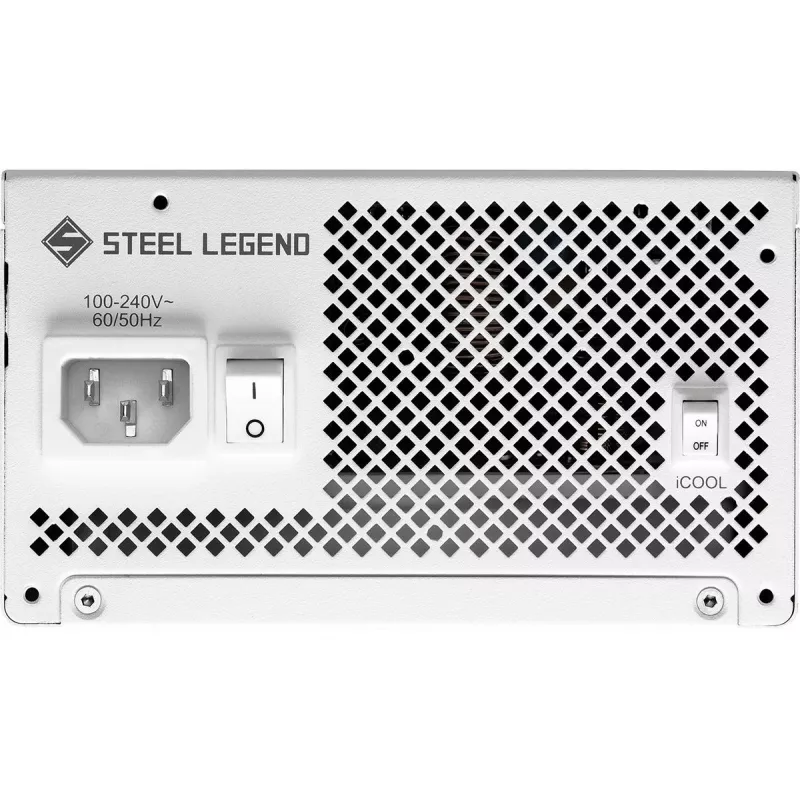 ASROCK Steel Legend SL-850G 850 W 80+ Gold fuente de alimentación ATX blanca