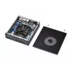 Shuttle Slim AI PC DN11H7 Intel Core Ultra 7 155H, gráfica Intel Arc, 2xHDMI, 2x DP, 4x 2.5 Gbit LAN, VESA, funcionamiento continuo 24/7