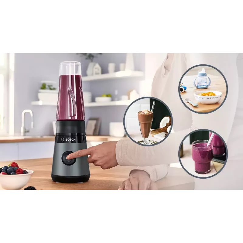 Bosch VitaPower MMB2111S batidora 0,6 l batidora de vaso 450 W plata