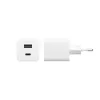 PanzerGlass empower™ by ® Cargador Turbo 35W incl. USB-C + USB-A | enchufe EU | blanco plateado