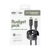 PanzerGlass empower™ by ® Racing cable USB-C a USB-C 60W | USB 2.0 | 1,2 m | Space Black